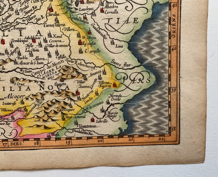 Spanien - Castilien; G. Mercator/J. Hondius/J. Cloppenburgh - Castella Vetus, Et Nova. - 1621-1650