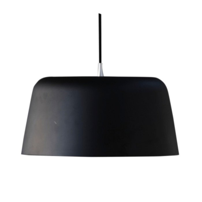 Loevschall - Hængende lampe - Noir Ø44 Pendel - Sort udgave - Metal