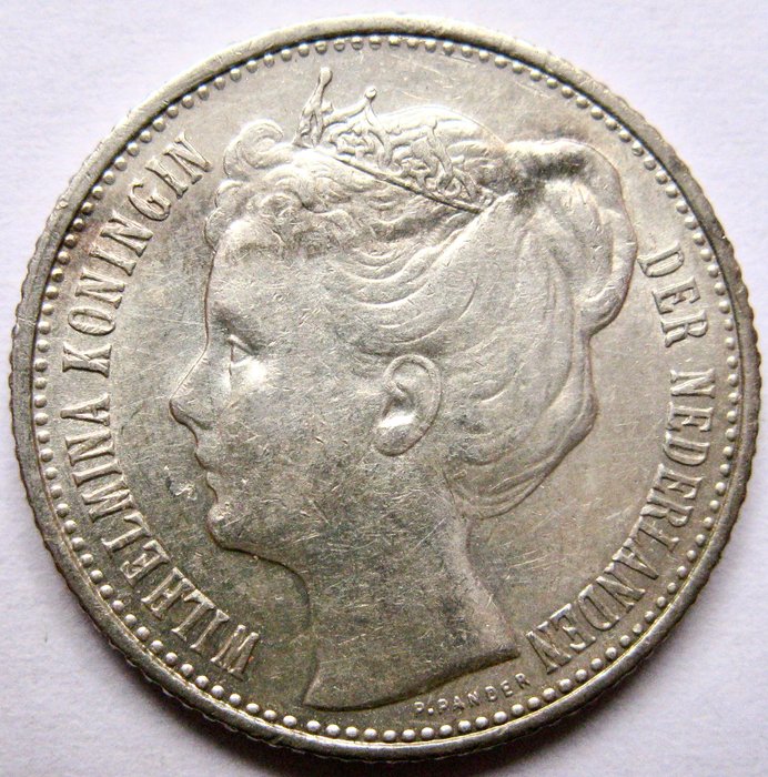 Holland. Wilhelmina. 1/2 Gulden 1898 - kwaliteit  (Ingen mindstepris)