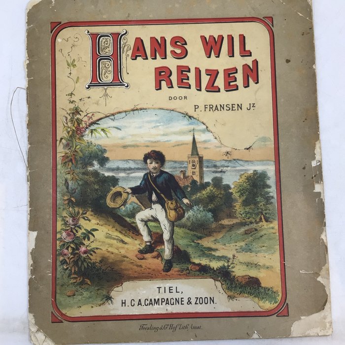 P Fransen - Hans Wil Reizen - 1882