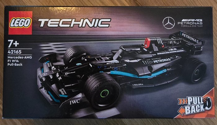 Lego - Technic - 42165 - Mercedes AMG F1 W14 pull back NIEUW - 2020+ - Holland