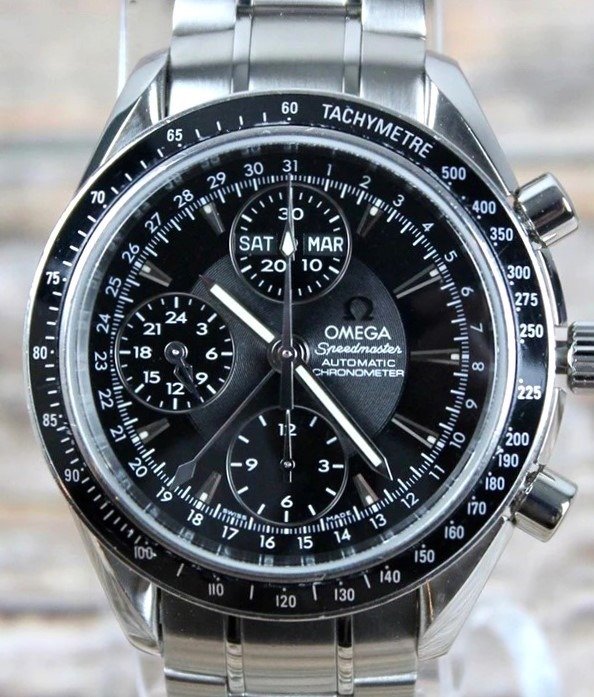 Omega - Speedmaster Day Date 40mm Automatic Chronograph - Ingen mindstepris - 3220.50 - Mænd - 2000-2010