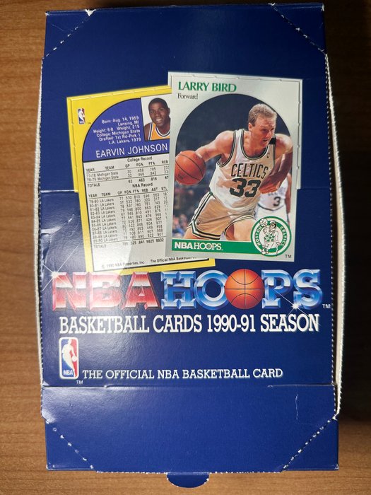 1990/91 NBA Hoops Hoops - 10 Pack - Næsten så god som ny (NM)