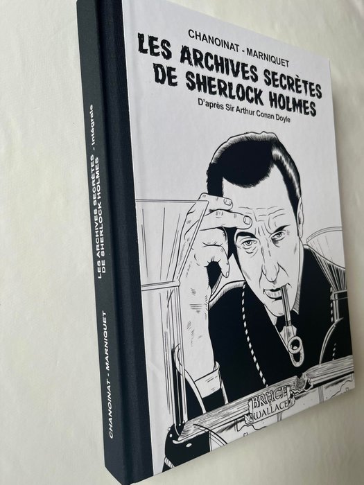 Sherlock Holmes - Les Archives secrètes de Sherlock Holmes + suppléments + dédicace - C - 1 Album - Begrænset udgave - 2024