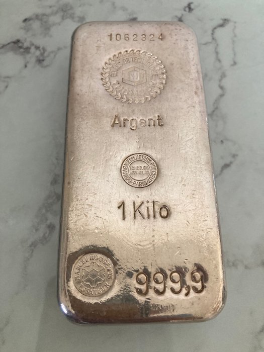 1 kilogram - Sølv 999 - Engelhard - Banque Thomson