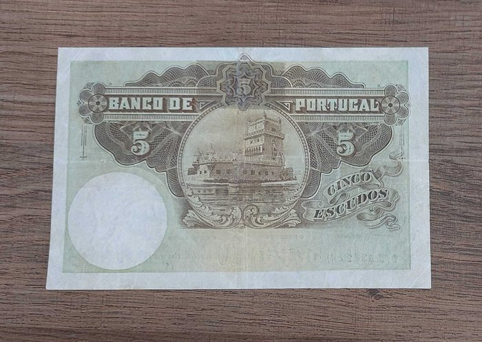 Portugal. - 5 Escudos 1918 - Pick 114