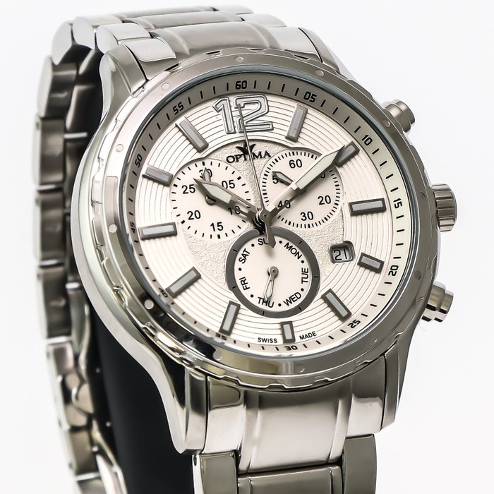 Optima - Chronograph watch - OSC362-SS-1 - Ingen mindstepris - Mænd - 2011-nu