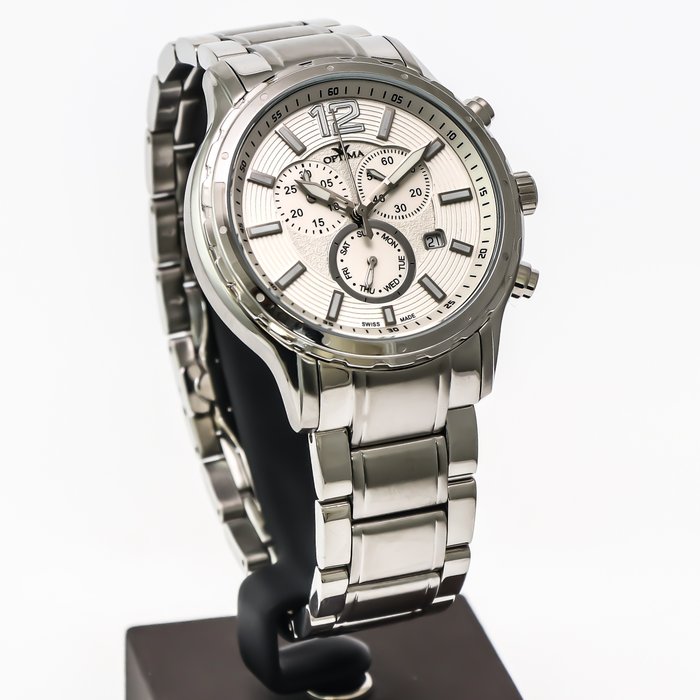 Optima - Chronograph watch - OSC362-SS-1 - Ingen mindstepris - Mænd - 2011-nu