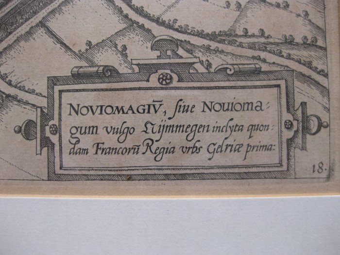 Holland - Nijmegen; Guicciardini, Ludovico - "Noviomagiu, sive Noviomagum vulgo Nimmegen ....etc." - 1601-1620