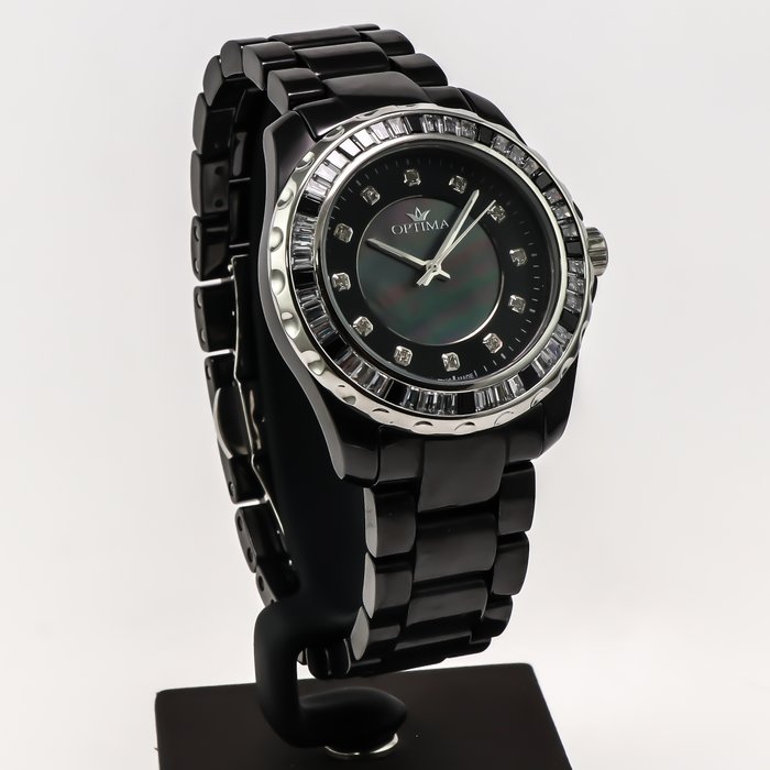 Optima - Swiss Quartz Watch - OSL319-BS-S-8 - Ingen mindstepris - Mænd - 2011-nu