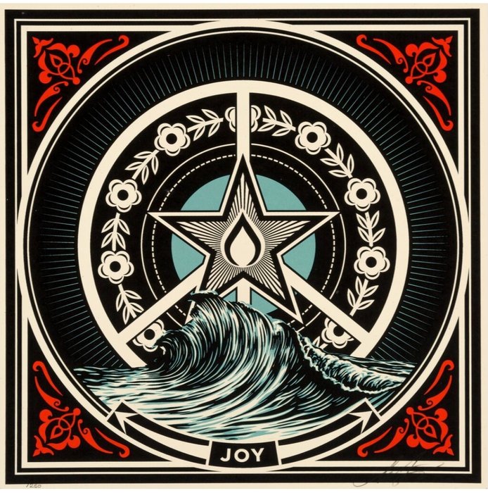 Shepard Fairey (OBEY) (1970) - JOY