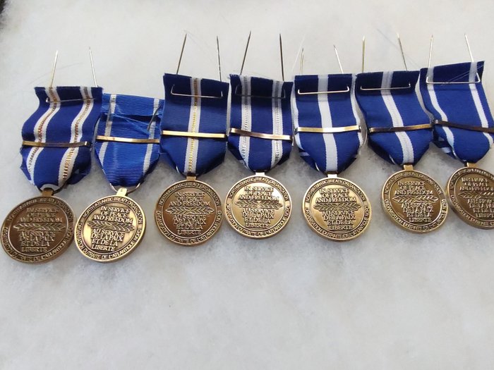 EU/Nato - Militærmedalje - Lot medaljer forskellige missioner