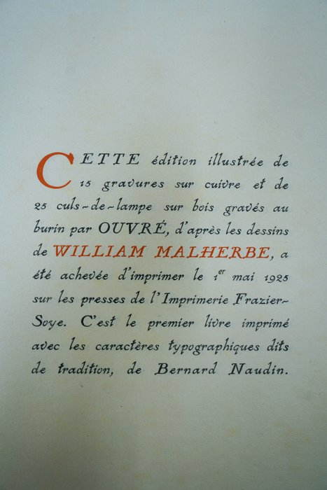 Henry Malherbe / Achille Ouvré et William Malherbe - La Flamme au poing [Lettre et envoi autographe au Président Vincent Auriol] - 1925