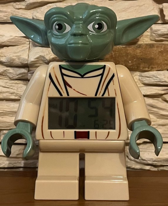 Lego - Star Wars - Yoda big minifigure alarm clock