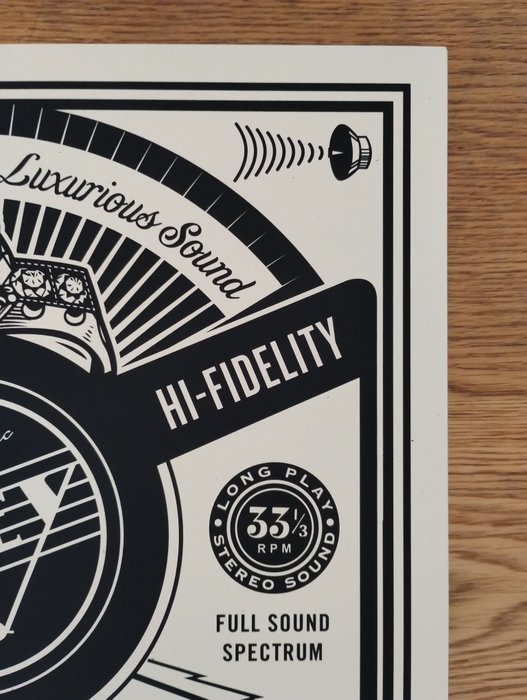 Shepard Fairey (OBEY) (1970) - Luxurious Sounds (artist proof)