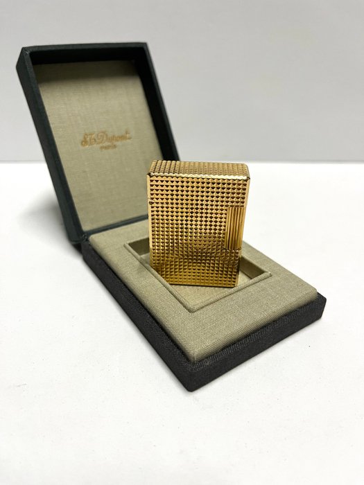 S.T. Dupont - L1 BS - Diamond head - 20u - Lighter - Forgyldt