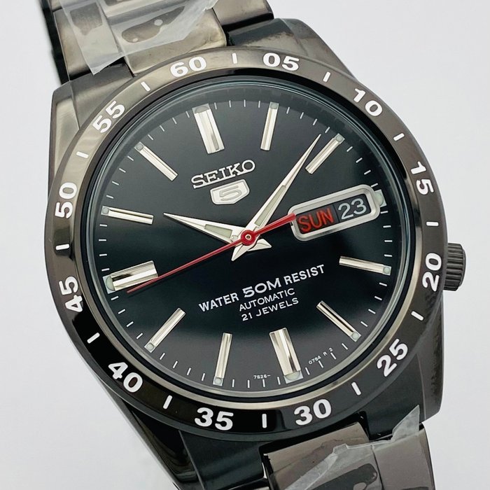 Seiko - 5 Men Automatic 21 Jewels - Ingen mindstepris - Mænd - 2011-nu