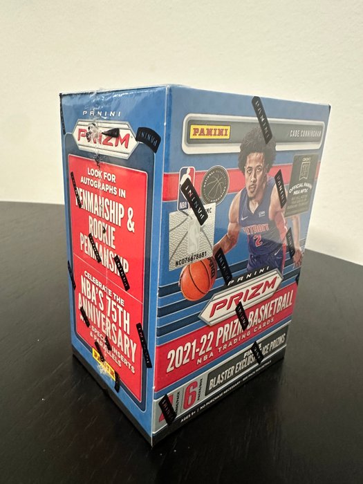 2021/22 Panini Prizm NBA PLAYERS 6 packs per box, 4 cards per pack - 1 Sealed box - Glimrende (EX)