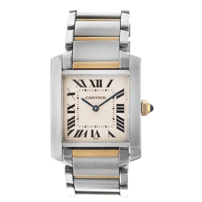 Cartier - Tank Française - Ingen mindstepris - 2301 - Kvinder - 2000-2010