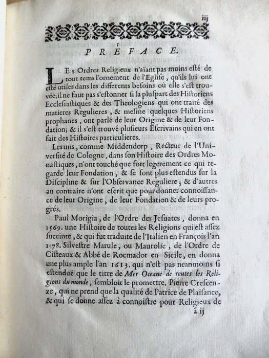 Pierre Helyot - Histoire des ordres monastiques, religieux et militaires, et des congrégations séculières - 1714-1719