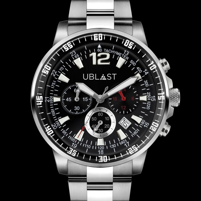 Ublast - Street Race Chronograph - UBSR43SBK - Mænd - Ny