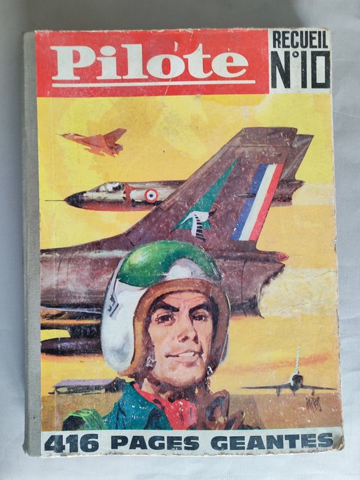 Pilote (magazine) - Reliure N°10 - C - 1 Album - Første udgave - 1962