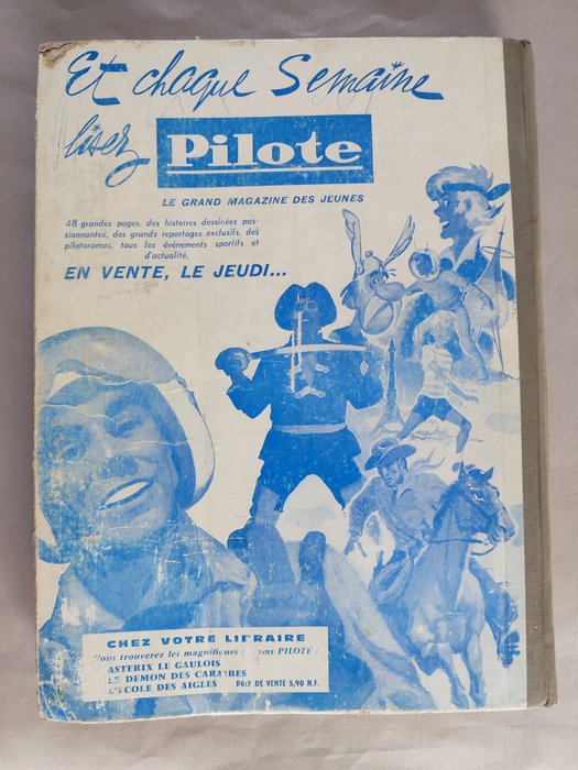 Pilote (magazine) - Reliure N°10 - C - 1 Album - Første udgave - 1962