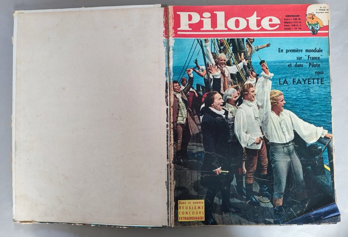 Pilote (magazine) - Reliure N°10 - C - 1 Album - Første udgave - 1962