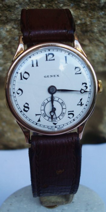 Genex - Gold Dress Watch - Ingen mindstepris - Unisex - 1901-1949