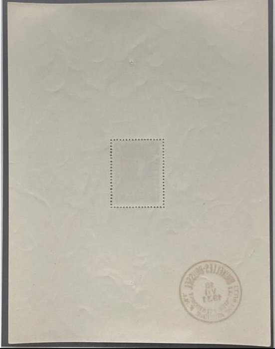 Belgien 1931 - Komplet bind med blok 'Corporal' - OBP/COB 315/332 + BL3