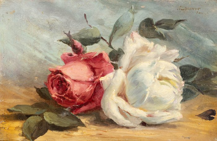 H. Lamour (XIX-XX) - Les roses