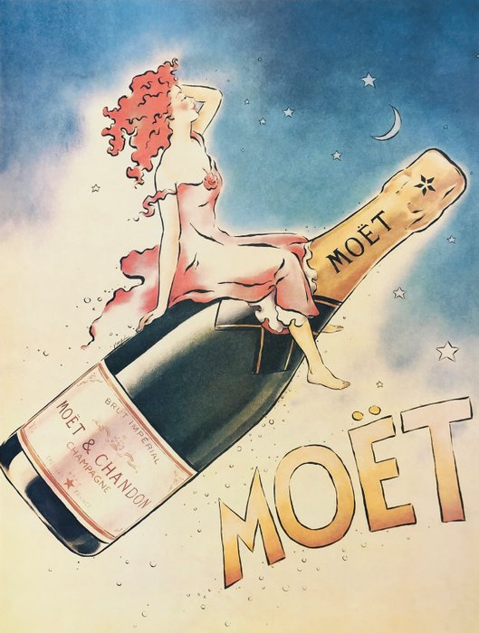 Vince Mcindoe - Moët  Chandon Champagne - 1980‹erne