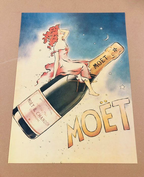 Vince Mcindoe - Moët  Chandon Champagne - 1980‹erne