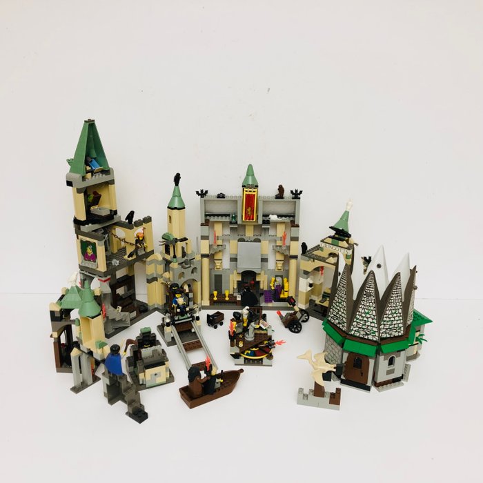 Lego - 4729-4709-4714-4707-4701-4702 - Harry Potter Zweinstein Castle - 1990-2000 - Danmark