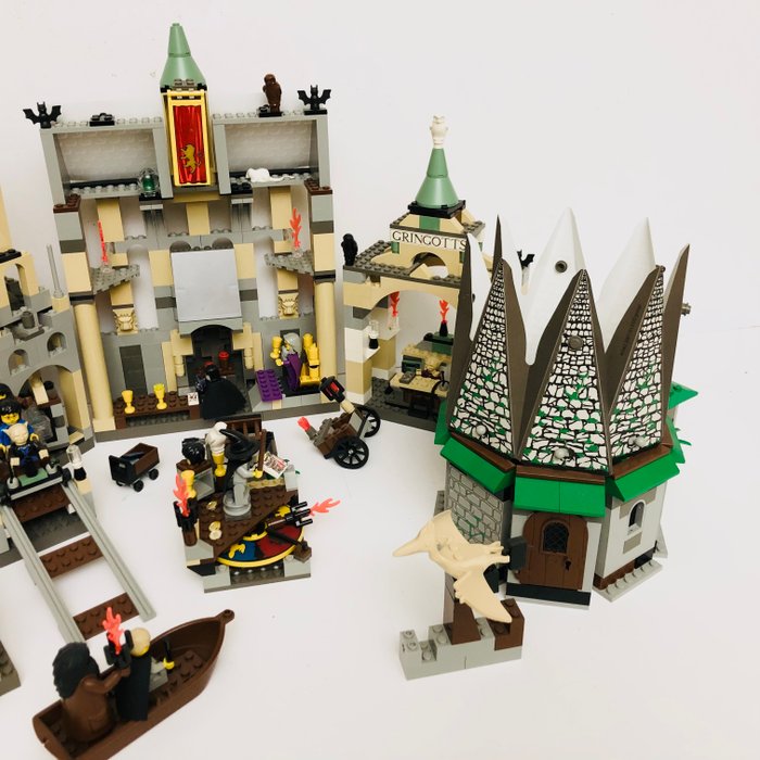 Lego - 4729-4709-4714-4707-4701-4702 - Harry Potter Zweinstein Castle - 1990-2000 - Danmark