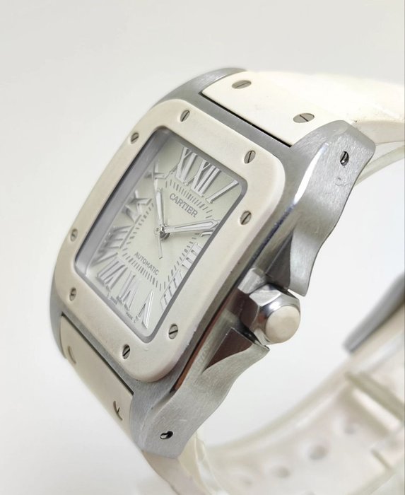 Cartier - Santos 100 Medium - Ref. 2878 - Unisex - 2011-nu