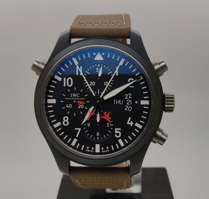 IWC - Pilot's Watch Double Chronograph Edition Top Gun - IW379901 - Mænd - 2011-nu