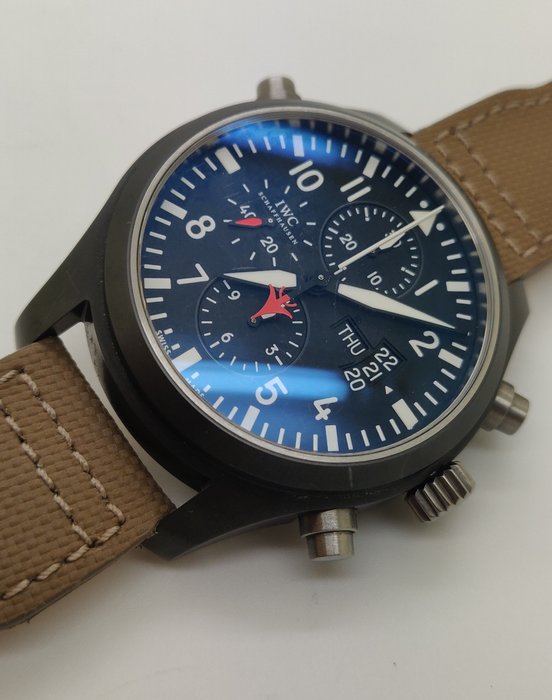 IWC - Pilot's Watch Double Chronograph Edition Top Gun - IW379901 - Mænd - 2011-nu