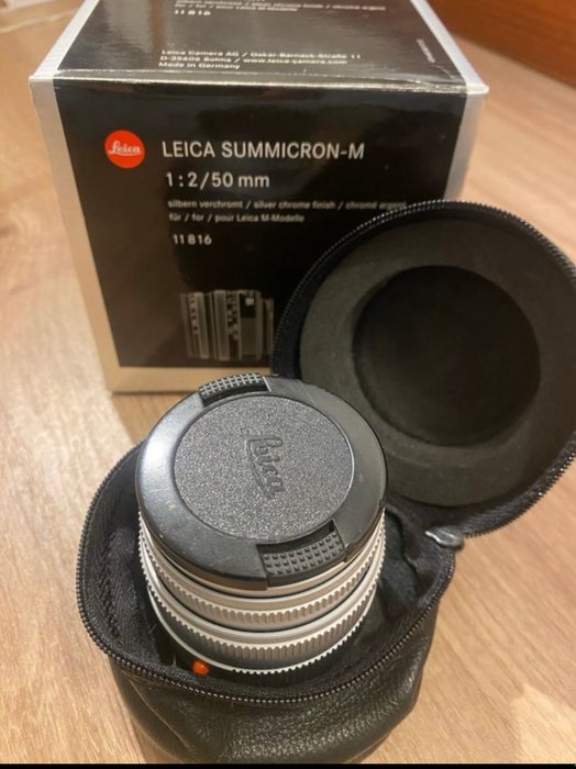 Leica Summicron 50mm F2 ( V5) Cromed Prime objektiv