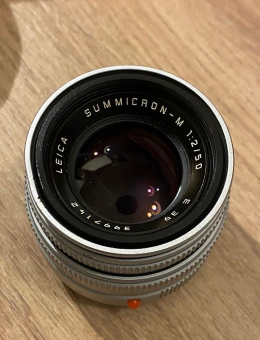 Leica Summicron 50mm F2 ( V5) Cromed Prime objektiv