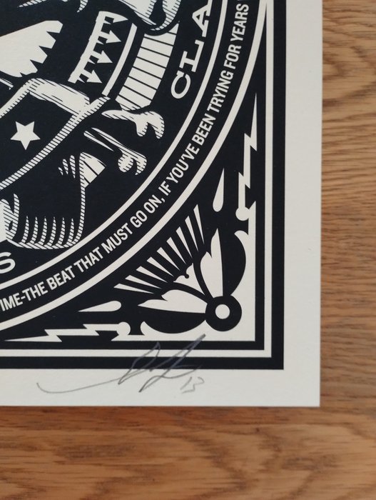 Shepard Fairey (OBEY) (1970) - Death or Glory (artist proof)