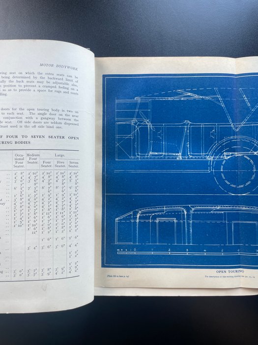 Herbert J. Butler - Motor Bodywork; the Design and Construction of Private, Commercial and Passenger Types. - 1924