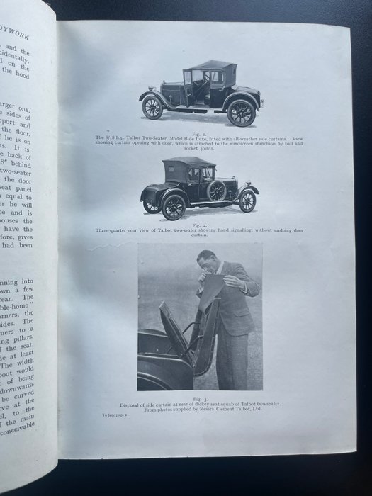 Herbert J. Butler - Motor Bodywork; the Design and Construction of Private, Commercial and Passenger Types. - 1924