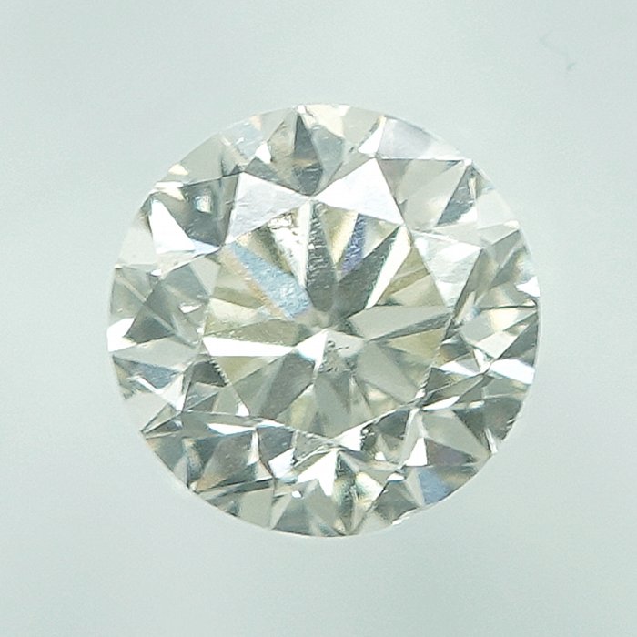 1 pcs Diamant  (Natur)  - 0.54 ct - L - SI2 - Gem Report Antwerp (GRA)