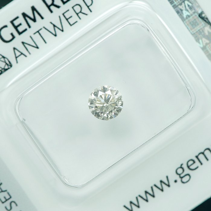 1 pcs Diamant  (Natur)  - 0.54 ct - L - SI2 - Gem Report Antwerp (GRA)