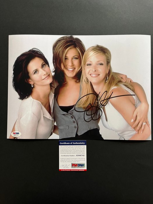 Friends (TV Series) - Jennifer Aniston (Rachel) - Signed in Person - with PSA/DNA Certificate - Autograph photo - No Reserve!