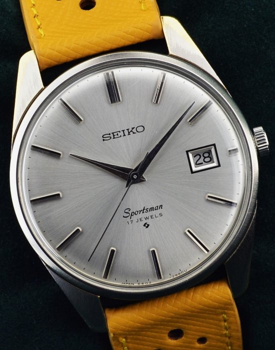 Seiko - Sportsman 17 Jewels - Ingen mindstepris - 882990 - Mænd - 1960-1969