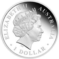 Australien 1 Dollar 2009 'Discover Australia – Dolphin' 1 Oz (999)  (Ingen mindstepris)