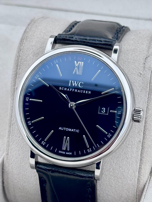 IWC - Portofino Automatic 40MM. Black (New version) - IW356502 - Mænd - 2011-nu