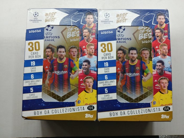 2020/21 Topps Best of The Best - 8 Box - Næsten så god som ny (NM)